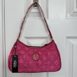 Vera Neumann‎ Jemma Shoulder Bag Magenta Pink Pattern Clutch Handbag VNS22203